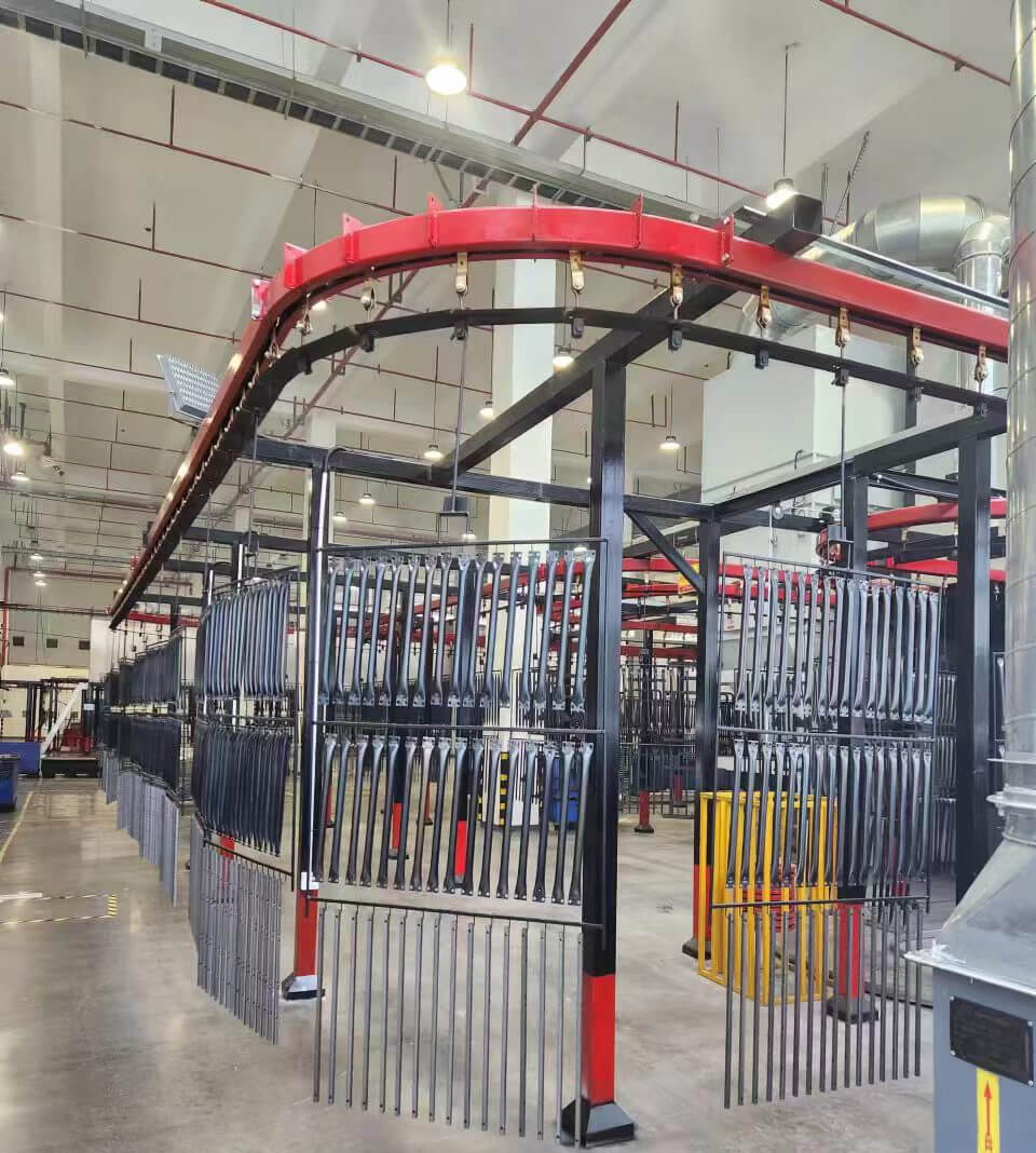 噴粉生產(chǎn)線(xiàn)